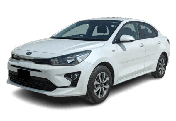 KIA RIO modelo 2021 color Blanco